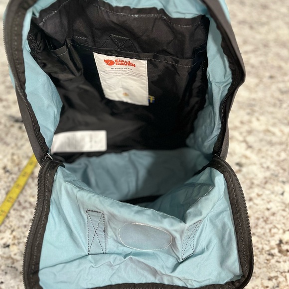 Fjallraven Kånken Sky Blue and Black Backpack - Picture 5 of 6